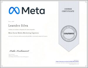 Projeto Final de Marketing em Mídias Sociais da Meta